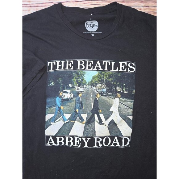 The Beatles Abbey Road Women's T-Shirt XLBlack - Picture 3 of 6
